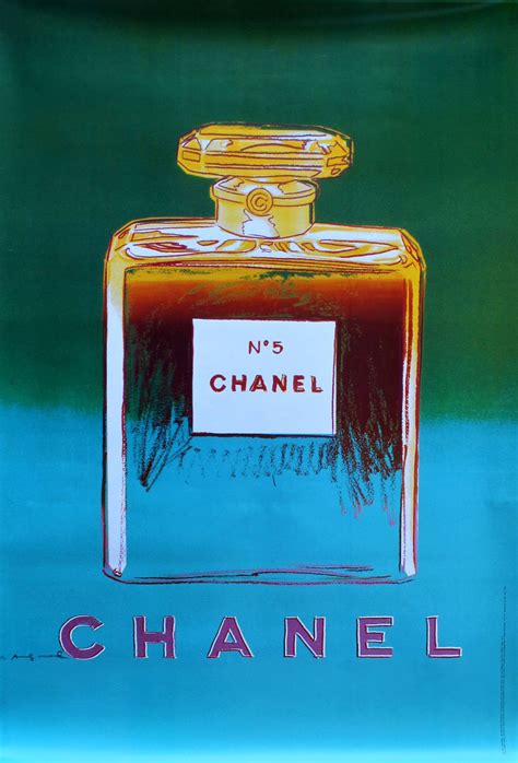 chanel no. 5 andy warhol|Chanel no 5 artist.